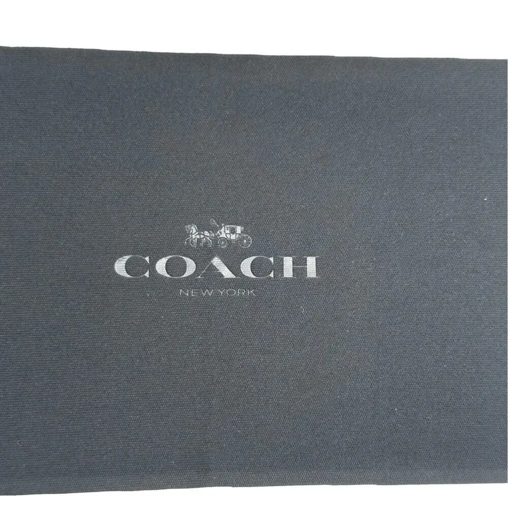 COACH women's / men's / unisex  sunglasses case with cleaning fabric
